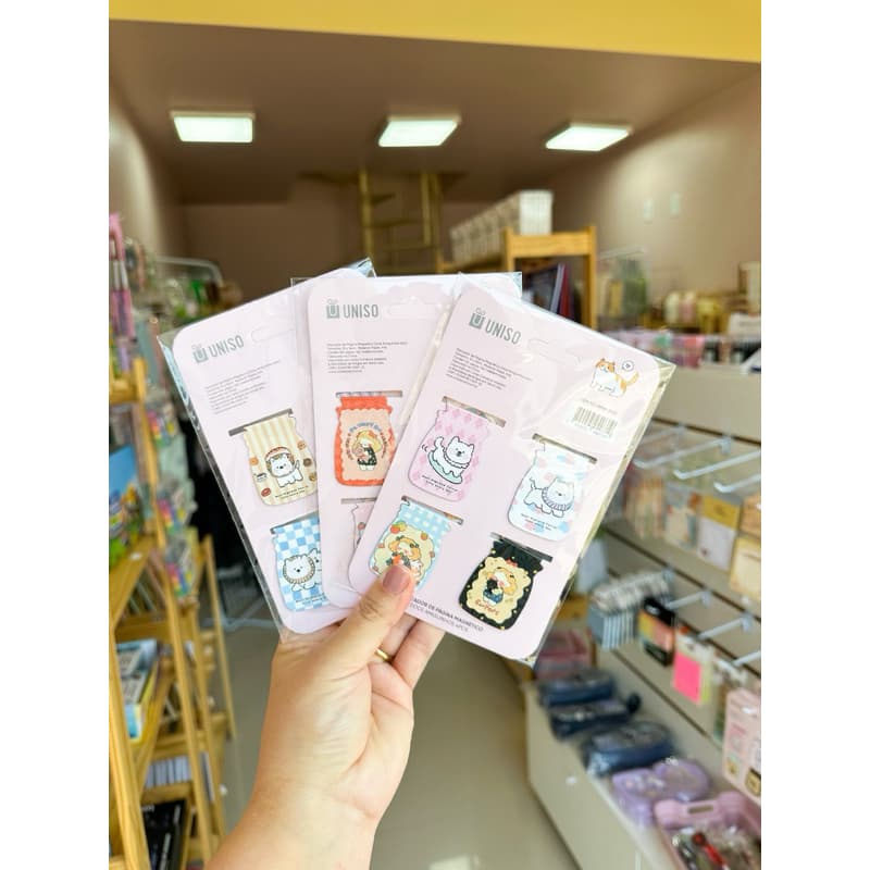 Marcador de paginas imã