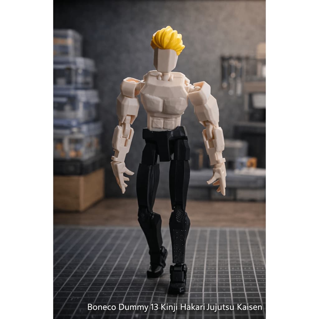 Boneco Dummy 13 Kinji Hakari Jujutsu Kaisen Articulado Entregue Montado - Impressão 3D