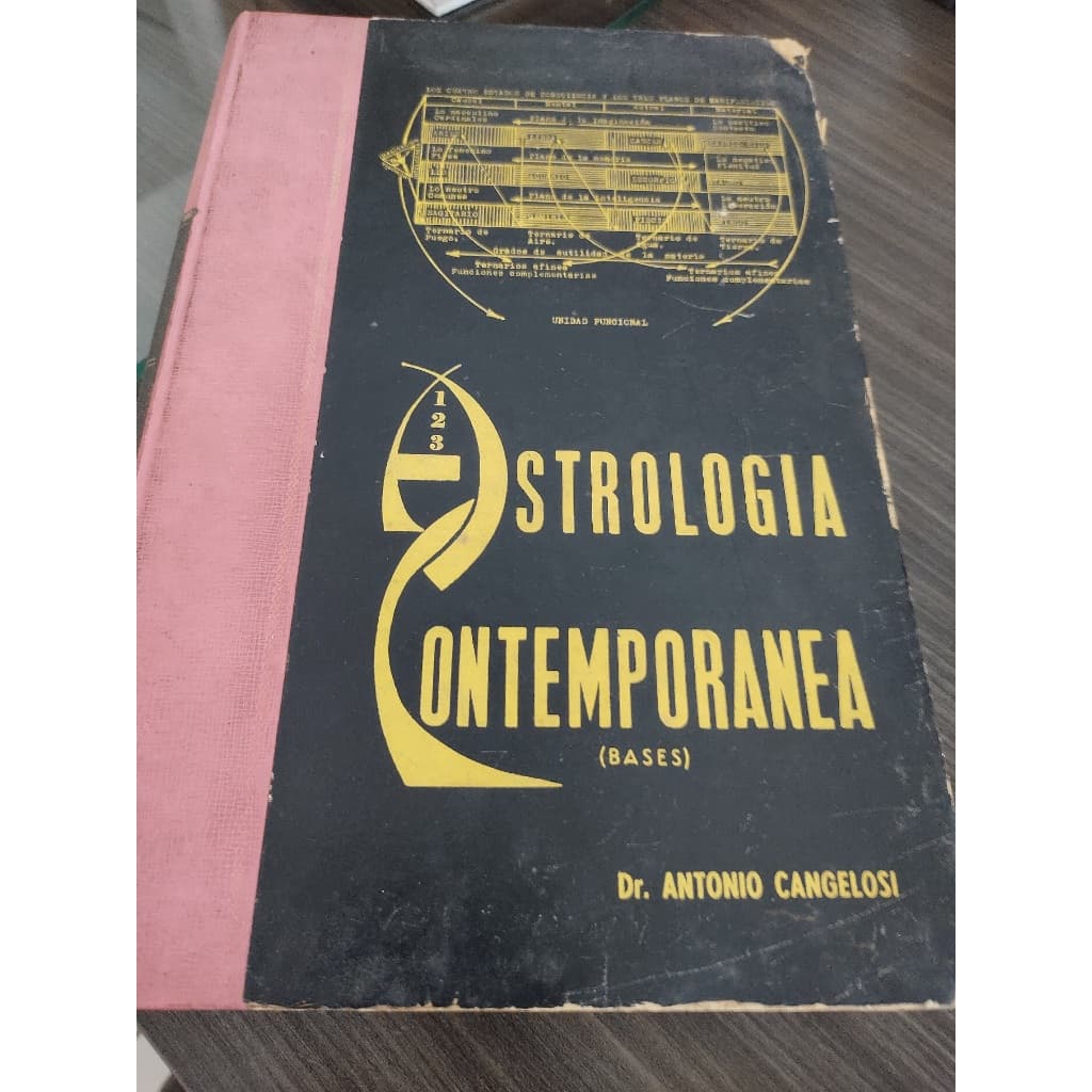 Livro Astrologia Contemporanea - Bases Doctor Antonio Cangelosi Espanol