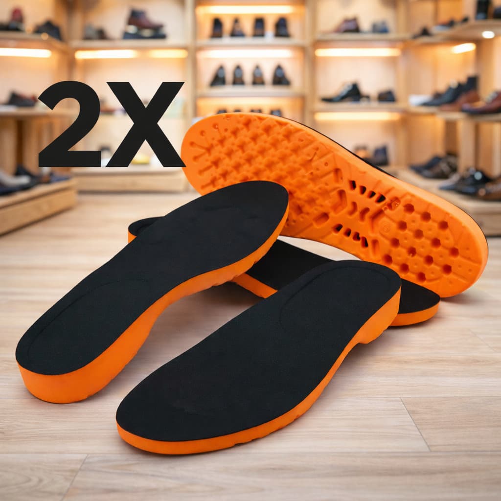 Kit 2 Pares de Palmilha em Gel Anatômica Ortopédica Oferta
