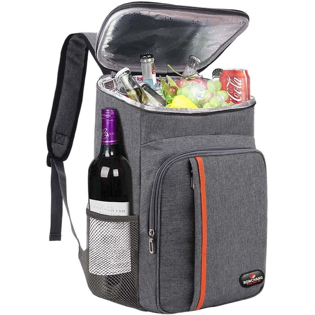 Mochila Térmica Grande para Alimentos e Bebidas com Isolamento – Ideal para Viagem, Praia e Uso Diário
