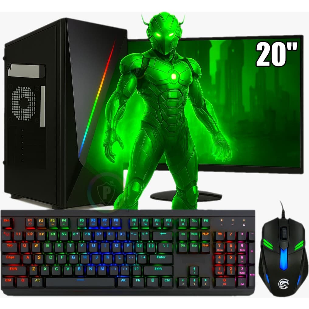 Pc Gamer Completo Intel I7 6 Geração 4.0Ghz / Placa Video Gtx 4gb Ddr5 / 32gb Ram Ddr4 / Ssd 480gb