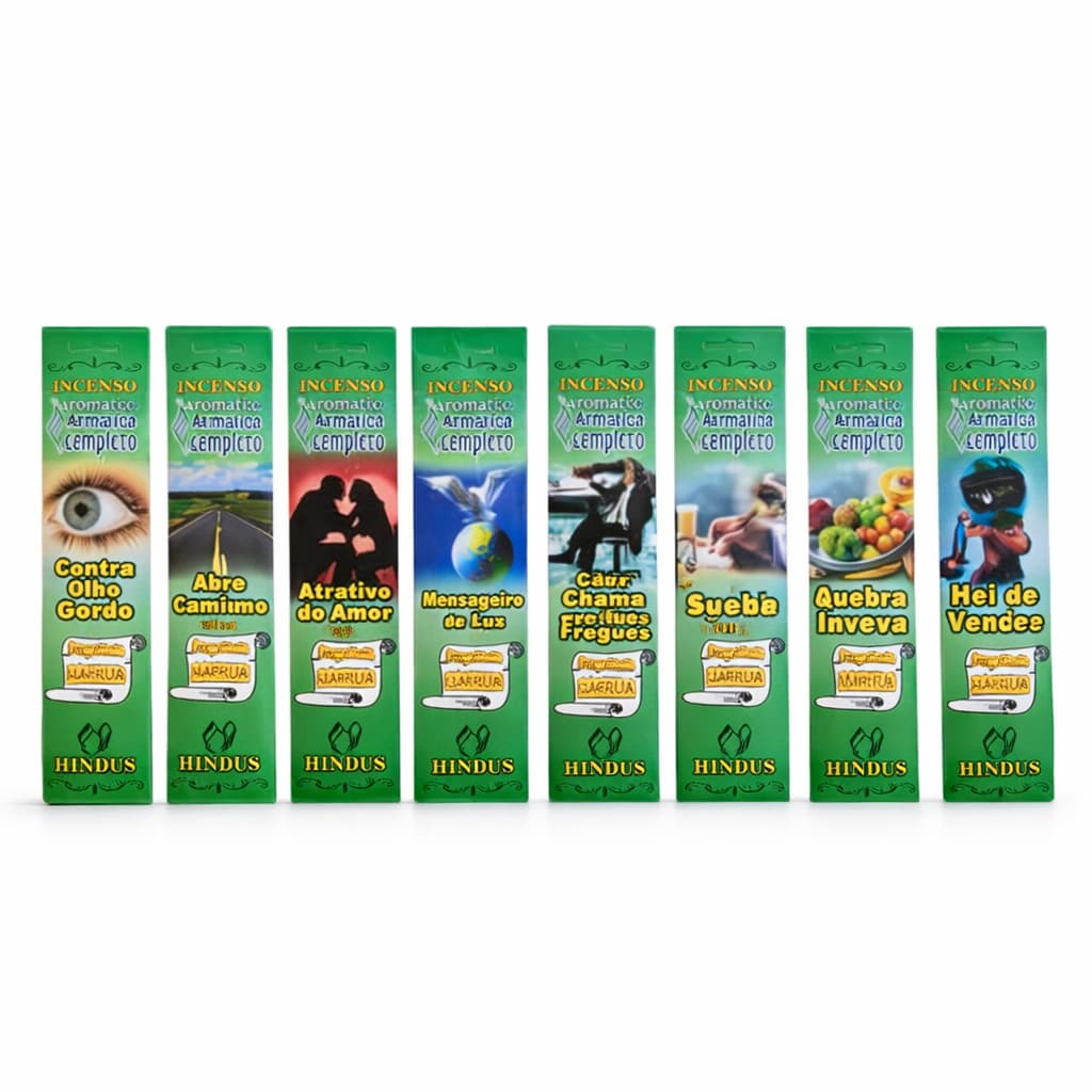 Kit Incenso 100% Natural Aromático