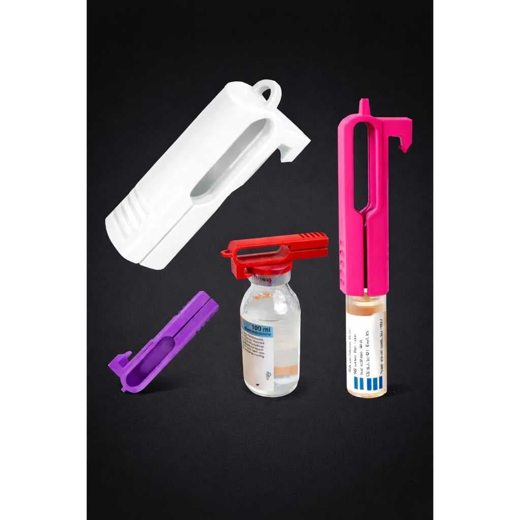 Quebra Ampolas Com Abridor De Frascos Multidoses saude