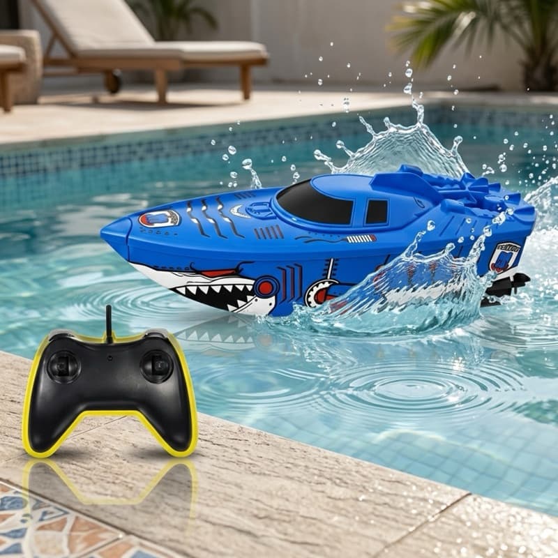 Barco Controle Remoto Lancha RC Alta Velocidade com Controle Imperial Toys