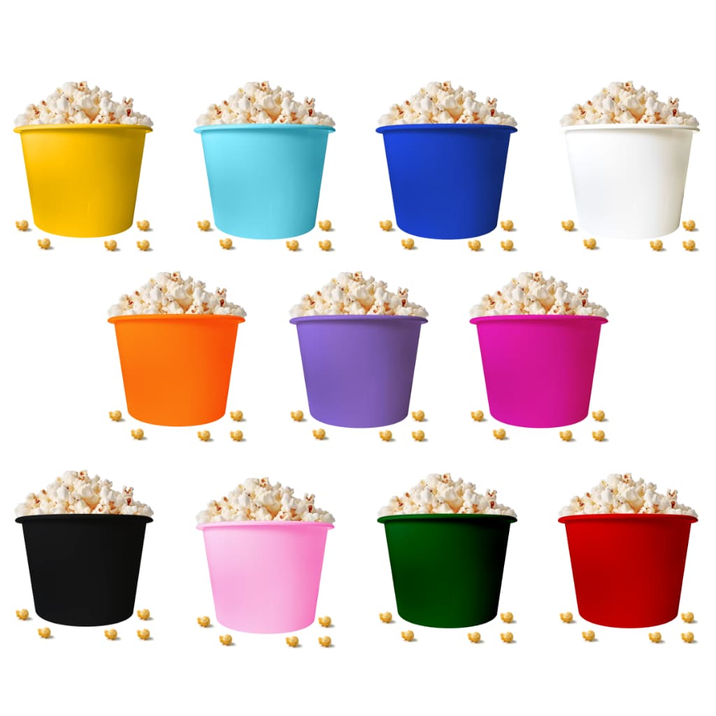 Kit Balde De Pipoca De 1,5L 10/20/30/40/50 - Para Lembrancinha de Festa