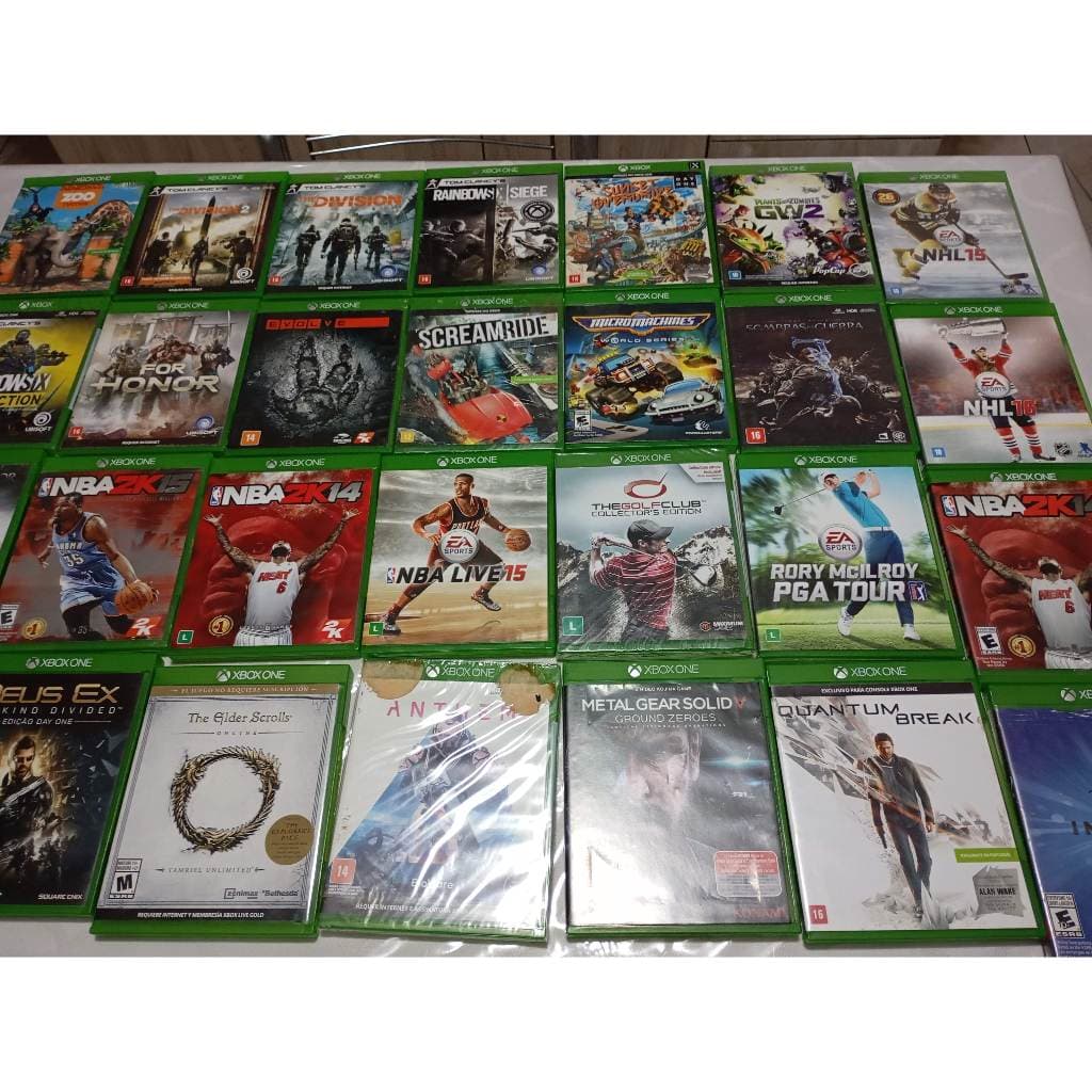 Queima de estoque de jogos de xbox one