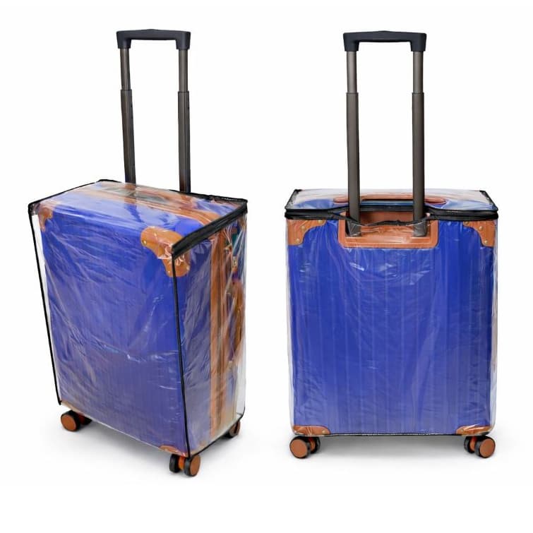 Capa Para Mala de Viagem Tamanho 10kg - Transparente Protege Arranhão Risco Água