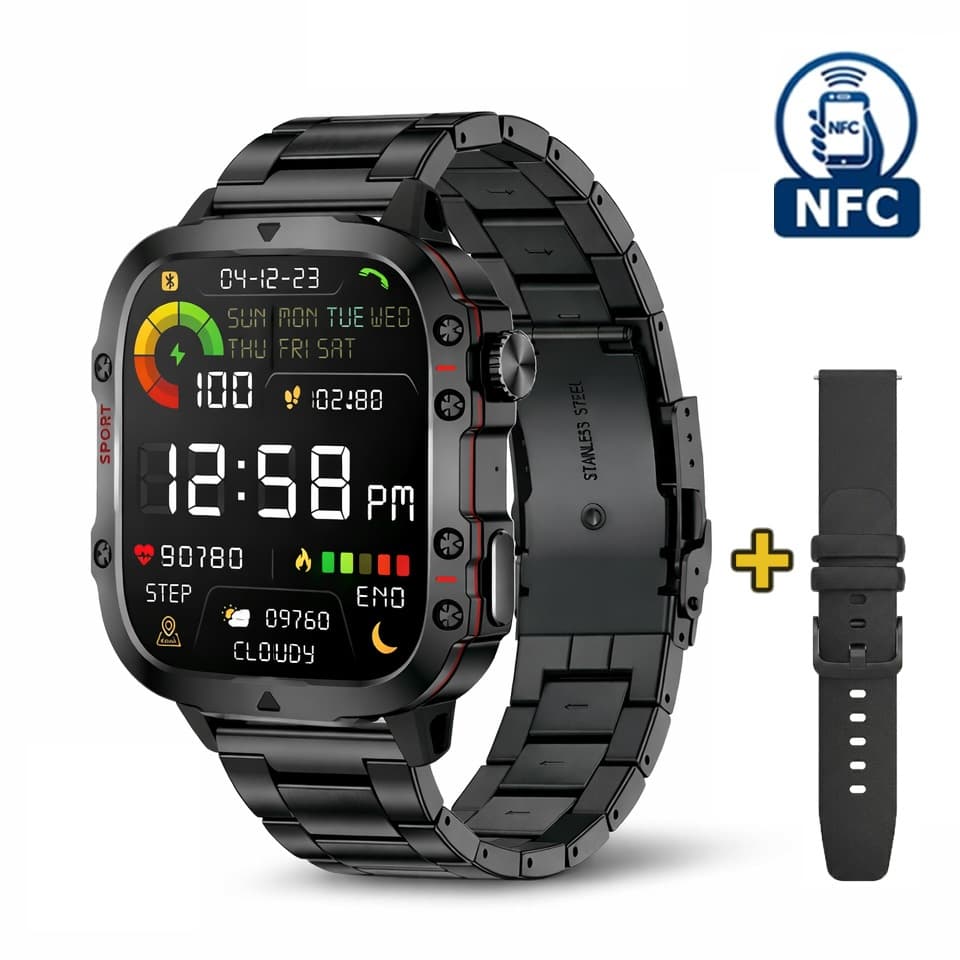 2026 Relógio Inteligente F9 Tela 2.01" HD Chamada Bluetooth Monitor Saúde Modos Esportivos Sem Fio