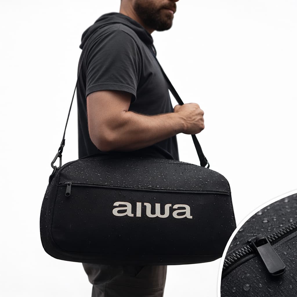 Capa Protetora para Caixa de Som Boombox Bolsa Case de Transporte com Alça Proteção Contra Impactos Poeira e Arranhões