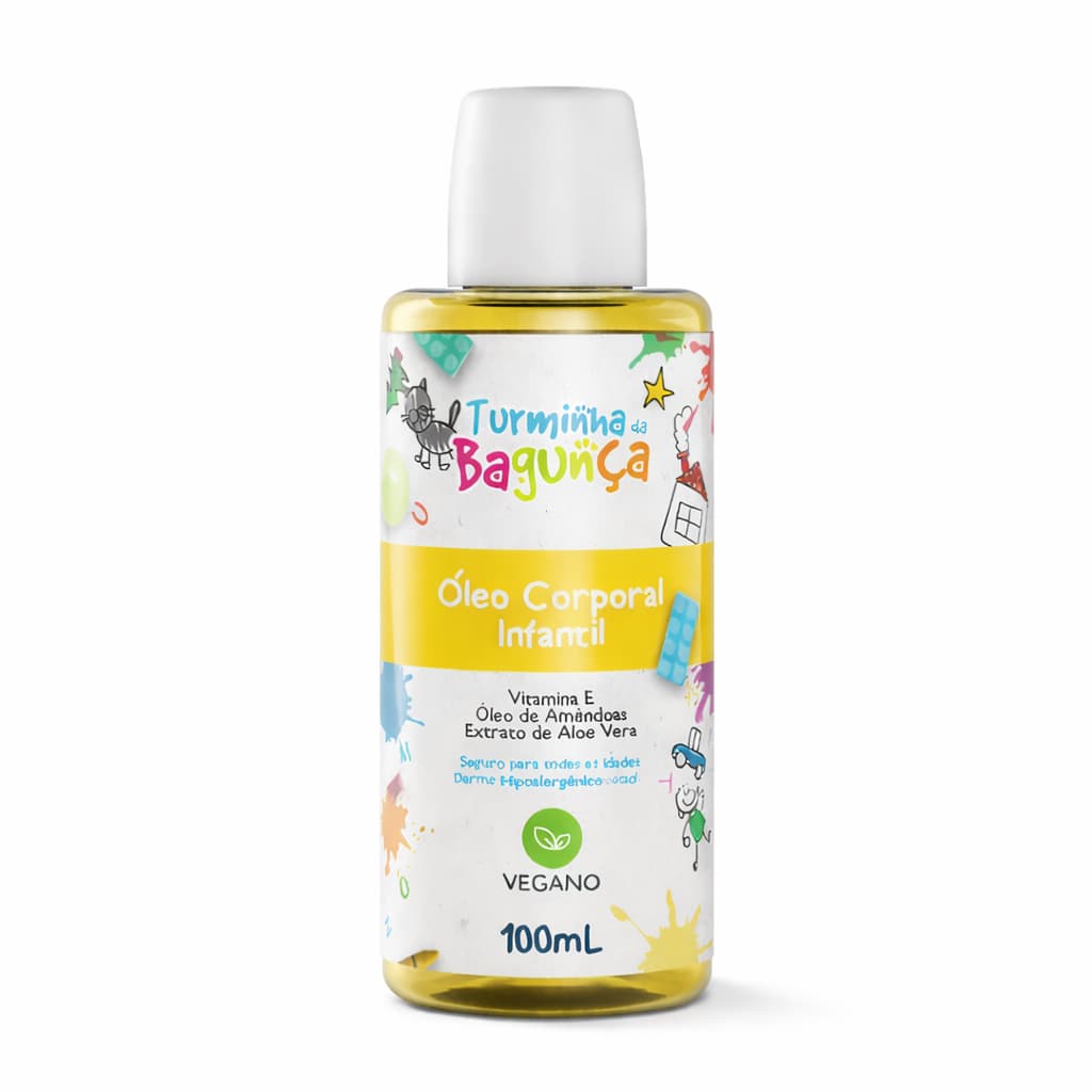 Óleo Infantil Hidratante Corporal Turminha da Bagunça 100ml