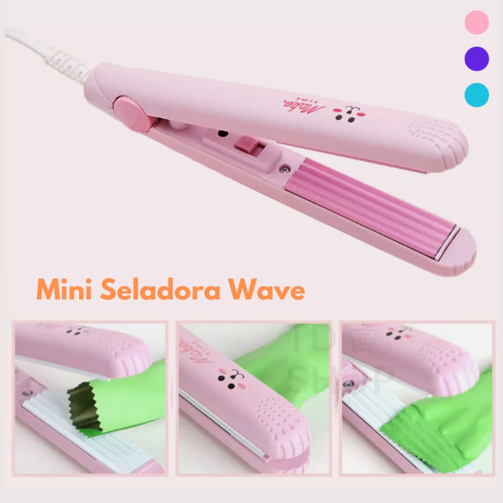 Mini Seladora de embalagens para Alimentos Wave Portátil - Máquina selador de embalagem de Plástico