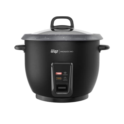 Panela de Arroz Elétrica WAP WRC1000 2 em 1 com Desligamento Automático e Cozimento à Vapor