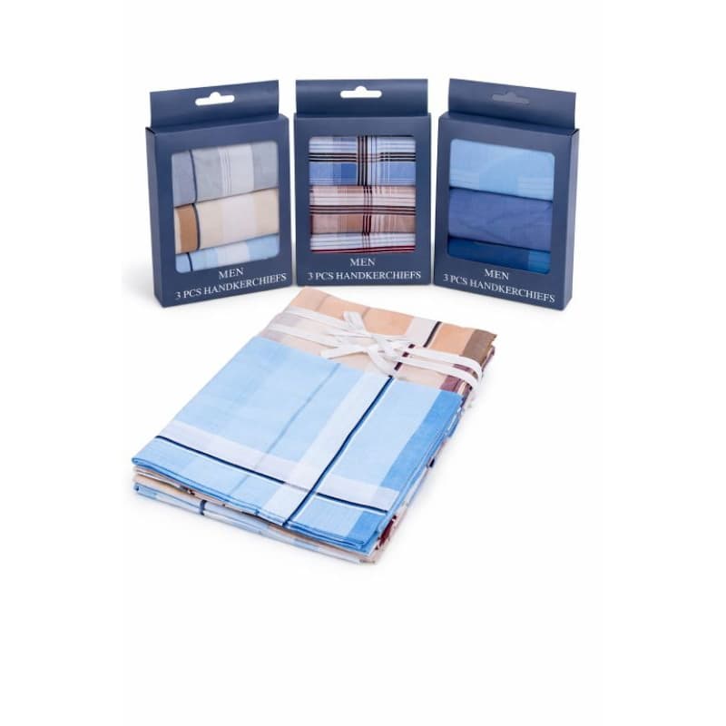 Lenços Masculinos de bolço kit com 3 unidades 39x39cm de tecido para terno diversos modelos