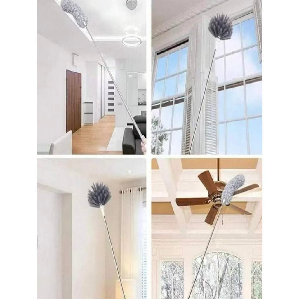 Espanador 280 Centímetros Ajustável Telescópica Dobra Duster/Casa Telhado Aranha Teia Teto Cama Mesa Cleaner/Escova De L