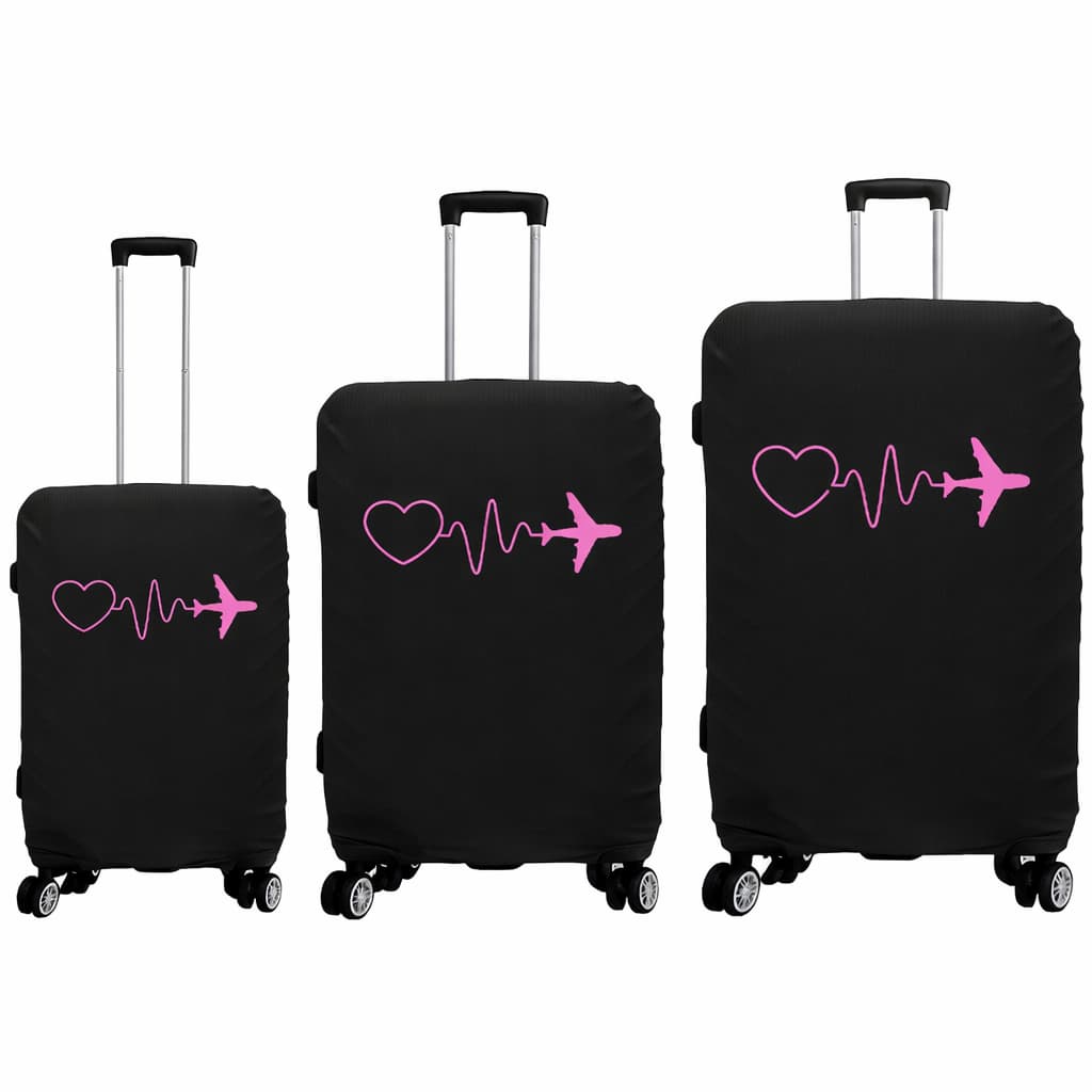 Capa De Mala 8 a 23KG P-M-G Personalizada Avião Protetor Bagagem Para Viagem Protetora Grande