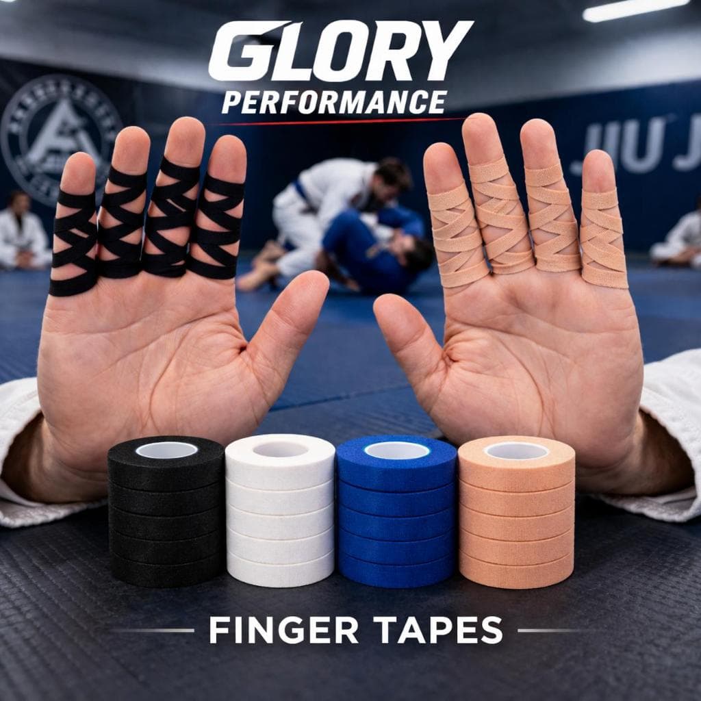 FINGER TAPE -  0.7CM X 10 METROS DE COMPRIMENTO - PARA SEUS DEDOS - JIU-JÍTSU - MMA - ESCALADA - GRAPPLING - CROSS