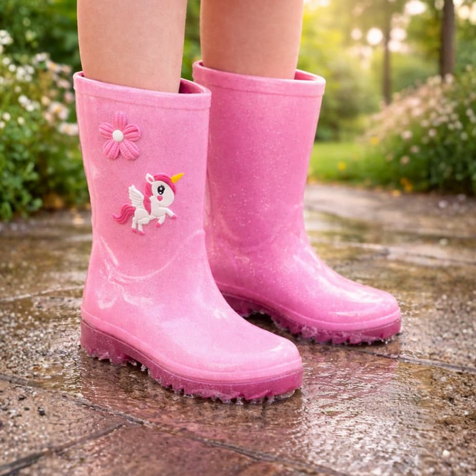 Bota Galocha Infantil Menina Impermeável Feminina