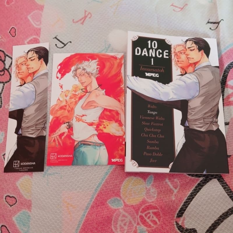 (usado) mangá 10 dance vol. 1 boys love bl