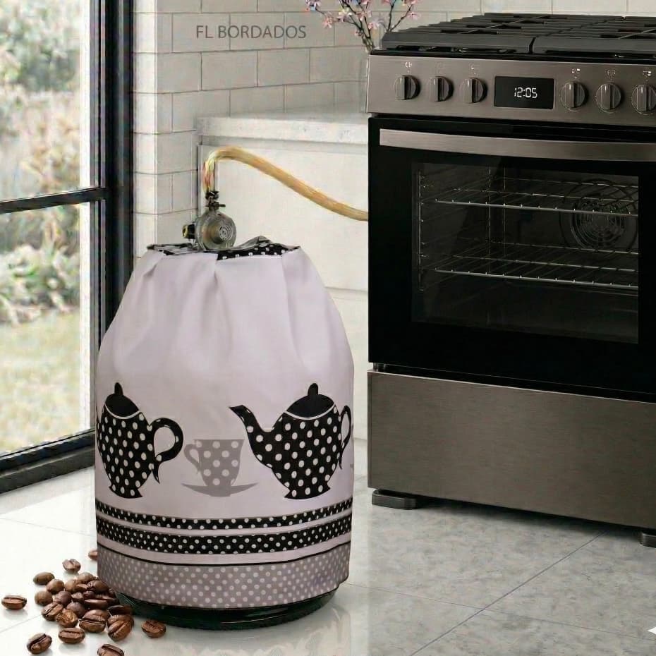 Capa Para Botijão De Gás Cozinha - Casa e Decoração
