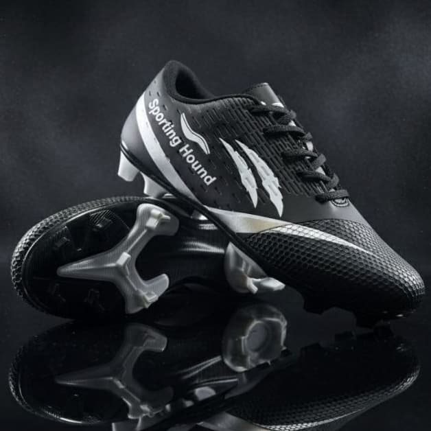 Chuteira de Futebol de Campo Original Sporting Hound – Profissional Masculina, Trava Cravo, Adulto e Infantil, Gramado