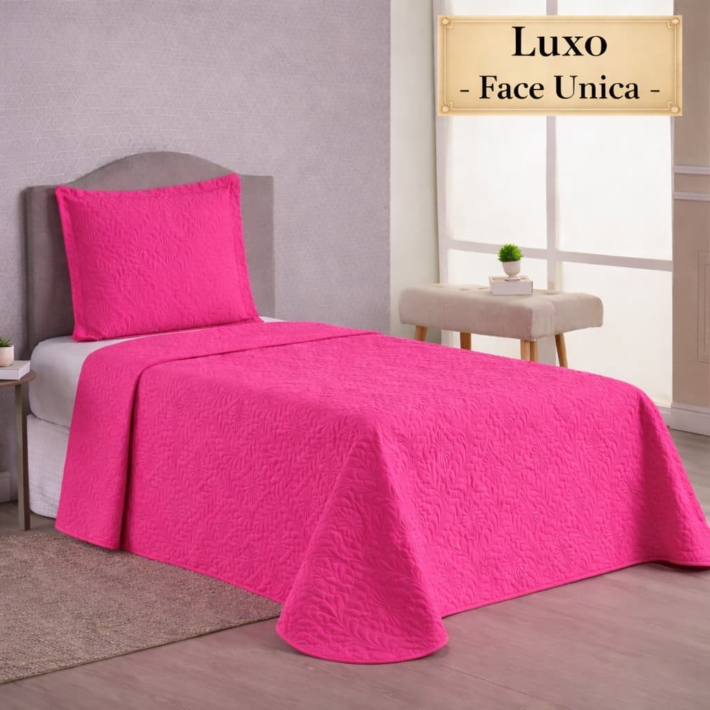 Kit Cobre Leito Solteiro 2 Peças Super Luxo