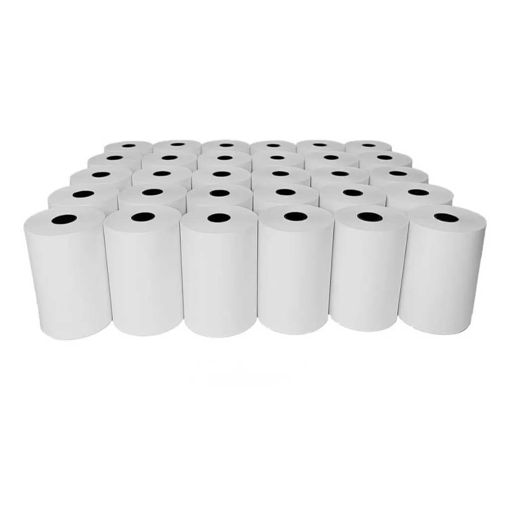 Bobina Térmica Branca 80x30 – Caixa com 30 Unidades