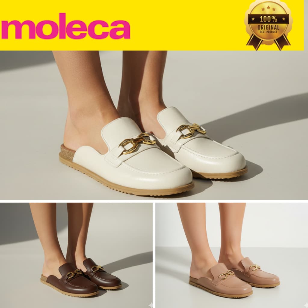 Sapato Feminino Mule Moleca Moderno Confort Casual Leve