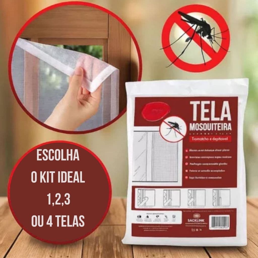 TELA MOSQUITO JANELA  1,30X1,50CM VELCRO ANTI INSETO PERNILONGO  AUTOCOLANTE PERNILO REMOVÍVEL