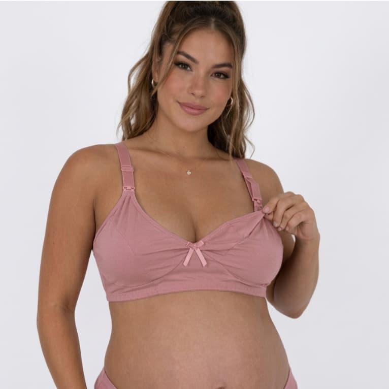 Sutiã Amamentação Sem Bojo Reforçado Gestante Pós Parto Confortável