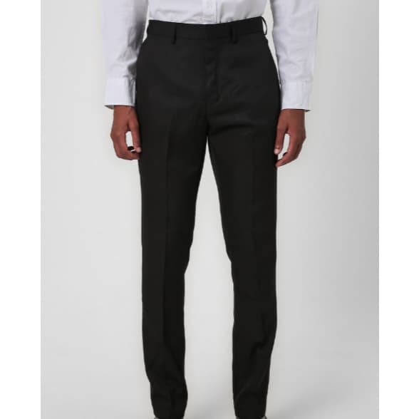 Calça masculina slim alfaiataria Preta