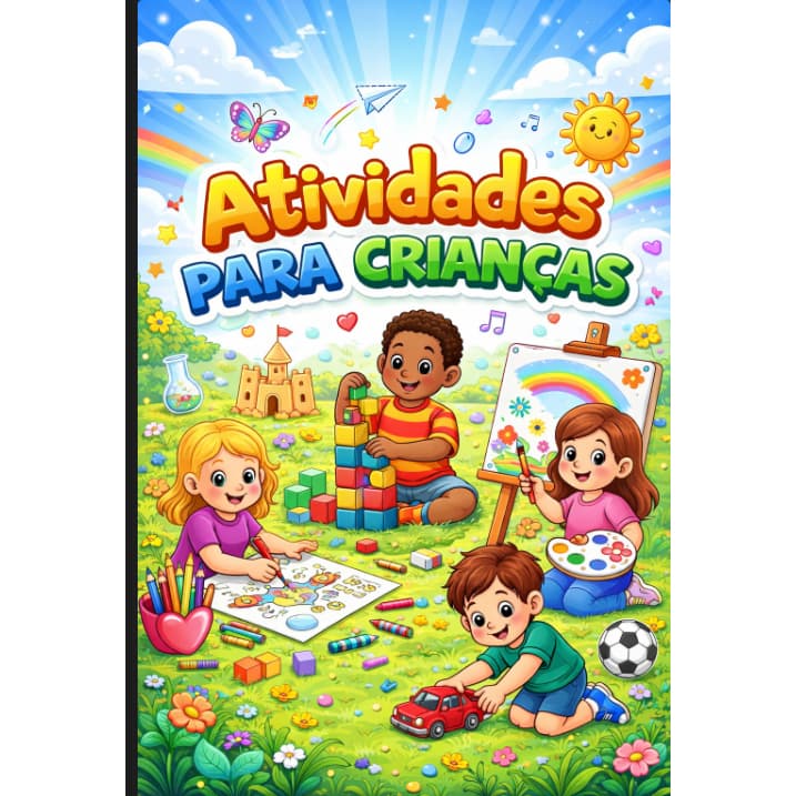 ATIVIDADES PARA CRIANÇAS - folhas soltas 75g