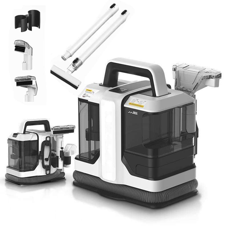 Extratora Higienizadora Portátil  - Borrifa, Esfrega e Extrai Sujeira Profunda de Colchões e Sofás VISTA