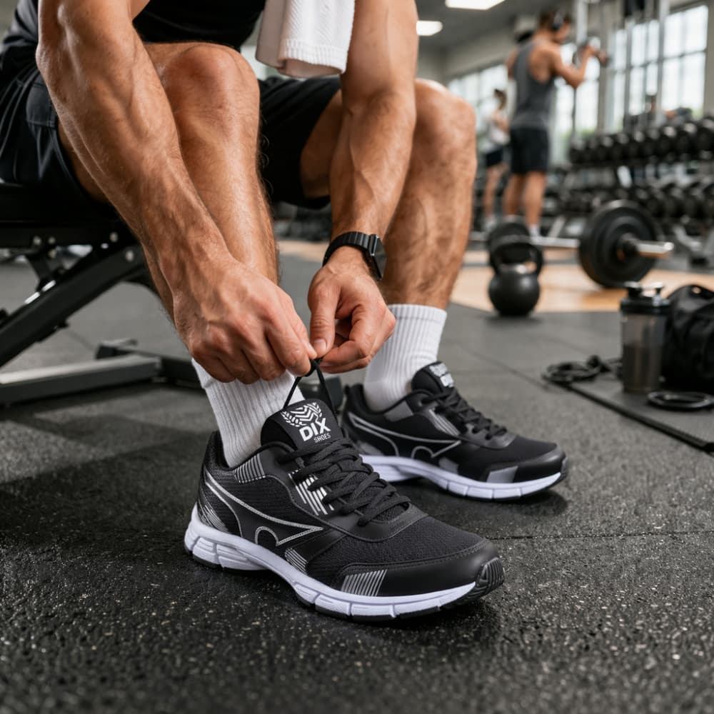 Tênis Masculino Esportivo Treino Academia Caminhada