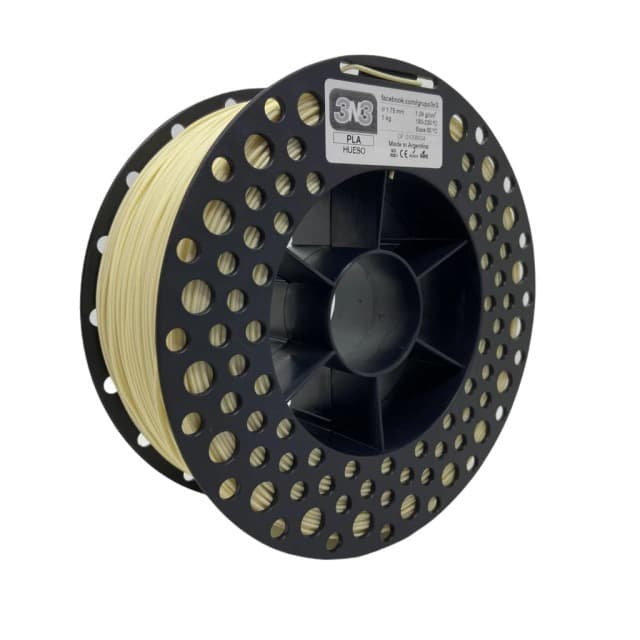 Filamento PLA 3N3 1.75mm 1KG Osso