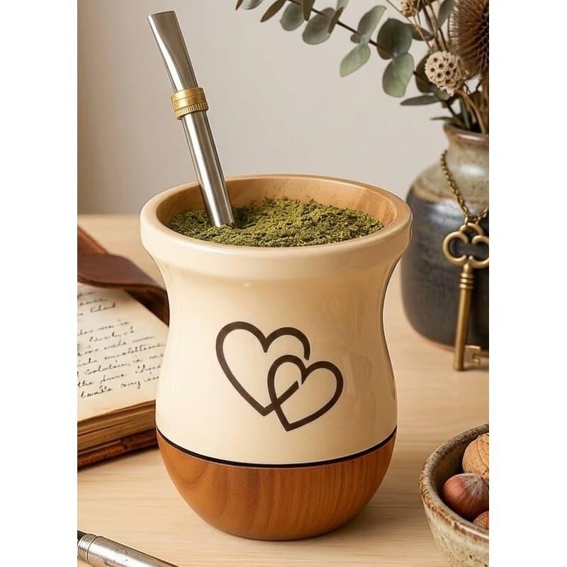 Cuia De Chimarrão Personalizada Com Nome Profissão Foto ou Frase – Presente Criativo Gaúcho