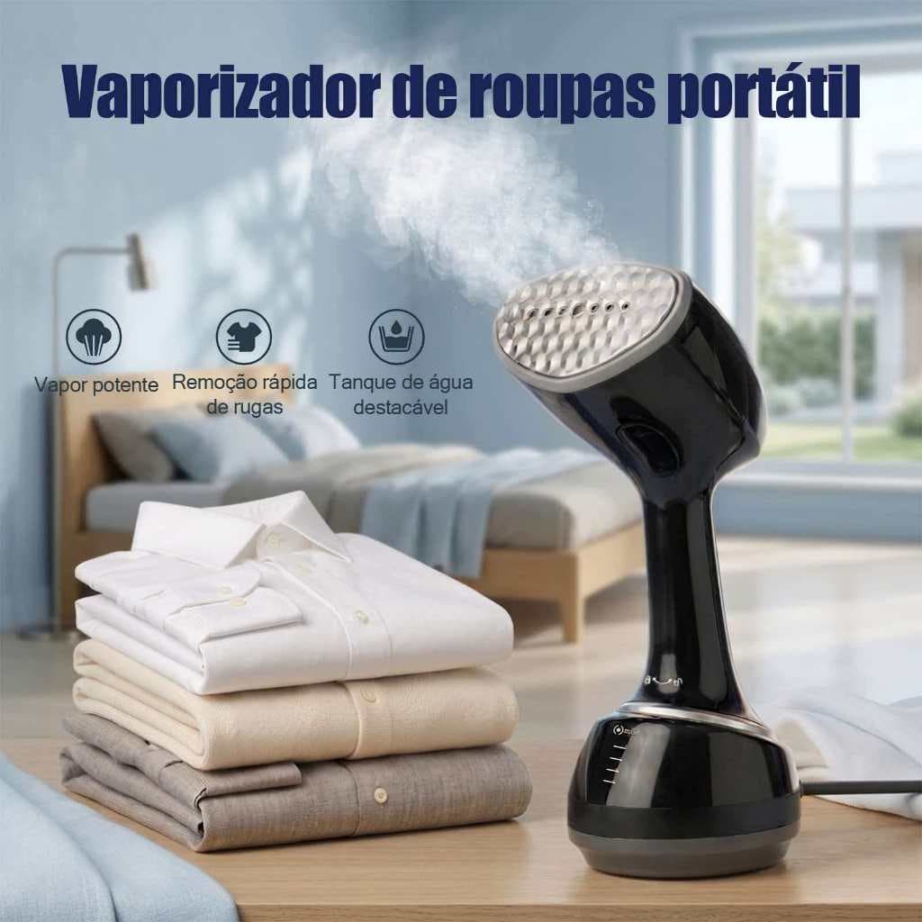 COIBEU Passadeira Portátil a Vapor Vaporizador para roupas 1200W 127V 350ml 35 g/min