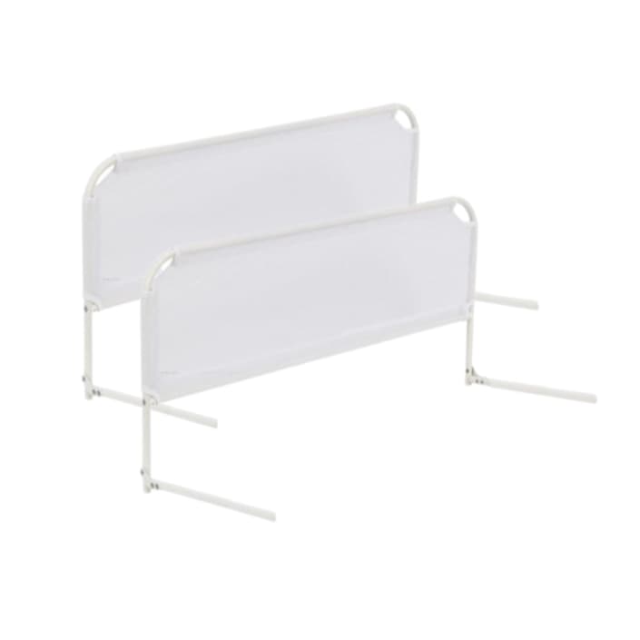 KIT 2 Grades Tela de Proteção para Camas P/ Crianças e Idosos Cama Normal Ou Box com Colchão Solto (P)