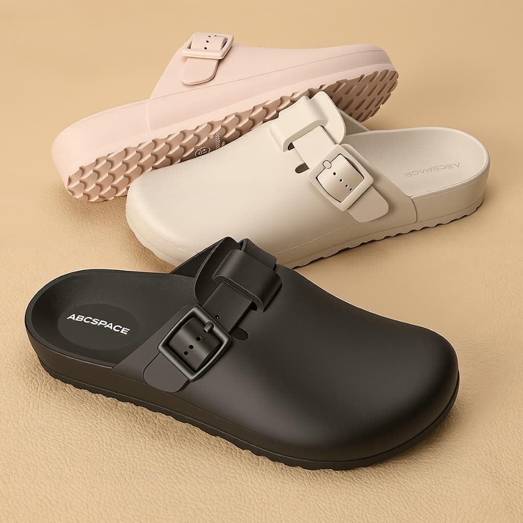 Chinelo feminina eva Confortável Nuvem Antiderrapante Chinelo Tipo Birkens Leve  2.3