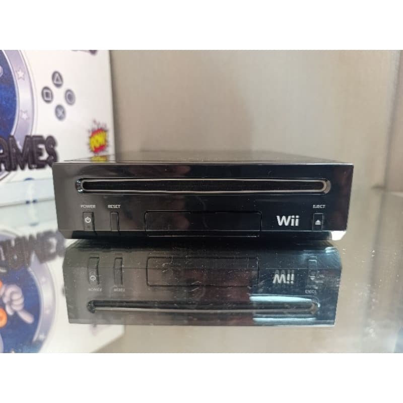 NINTENDO WII BLACK DESB. JA COM JOGOS