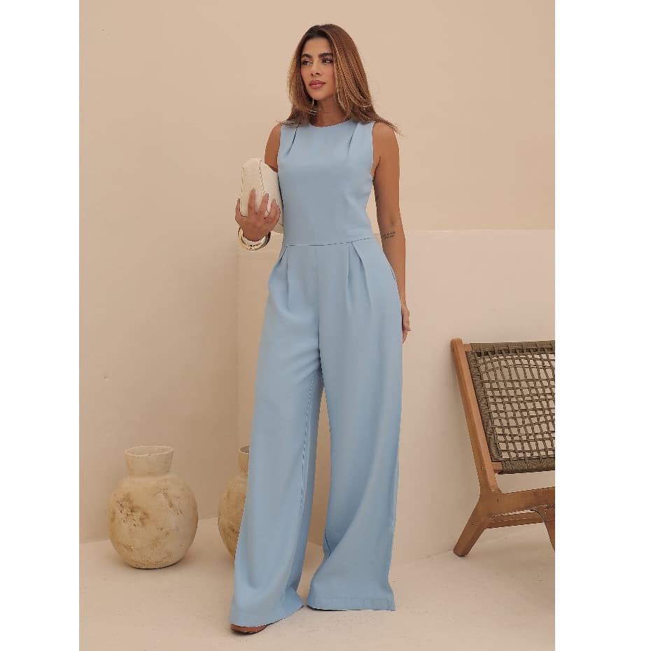 MACACÃO FEMININO REGATA PANTALONA