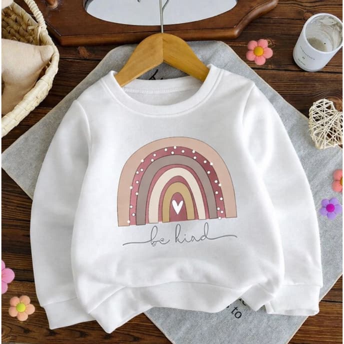 Moletom Infantil casaco para Meninas Estilosa Fofo Elegante Flanelado 02 ao 12