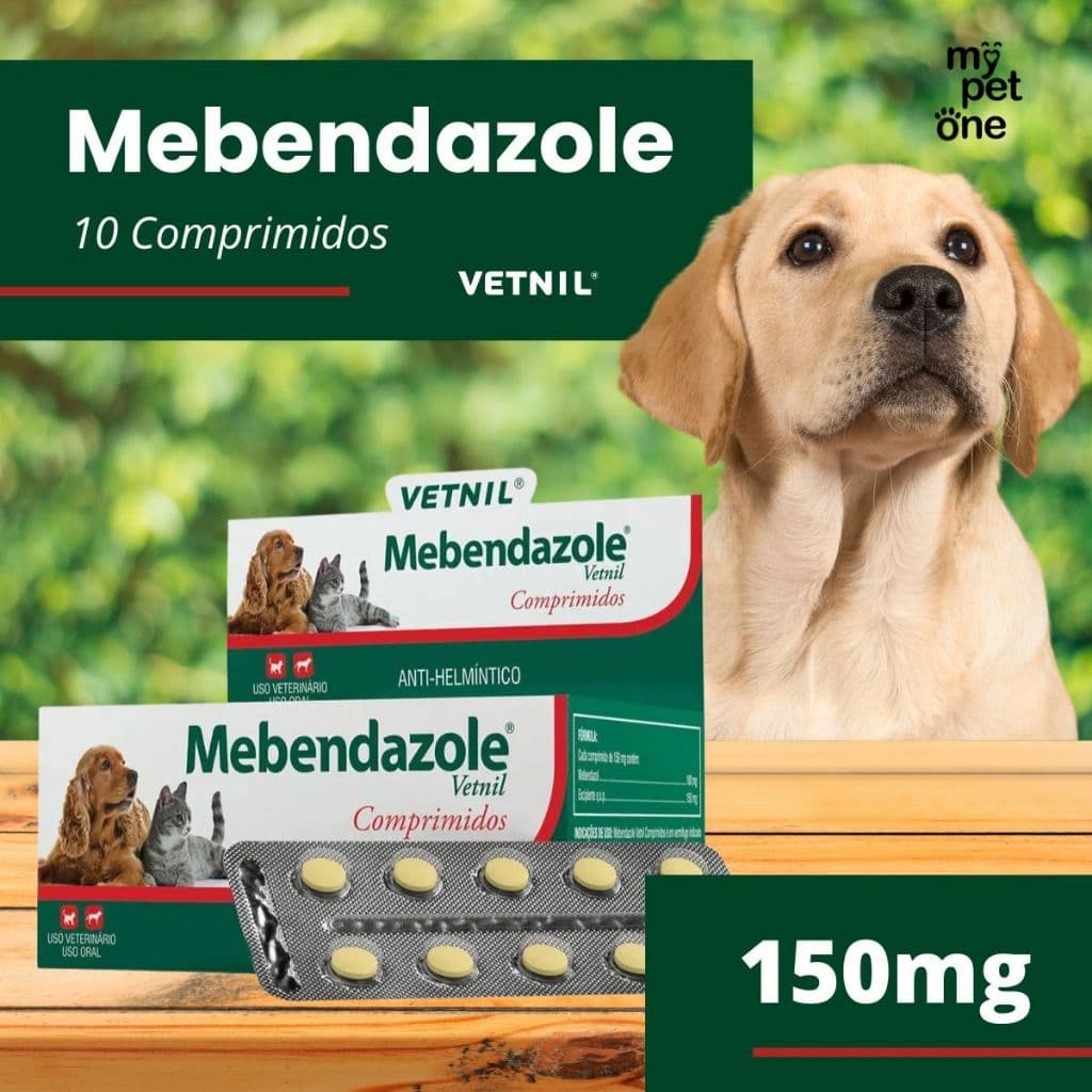 Mebendazole Vetnil - 10 comprimidos