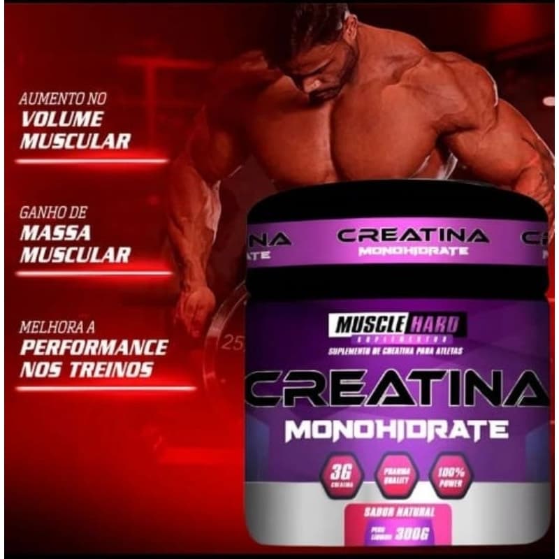 Creatina 300g Pura monohidratada