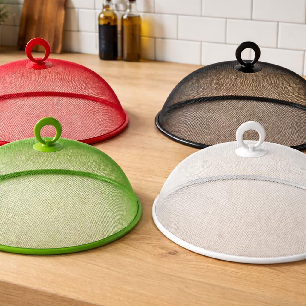 Kit 1, 2, 3 ou 4 Tampa Protetora De Alimento Tela Protetora De Frutas Grande 35CM