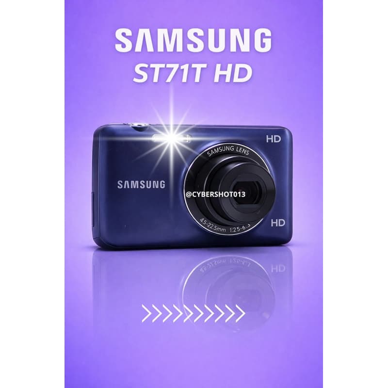 Câmera Cybershot Samsung ST71T 16.1mpx - AZUL MARINHO