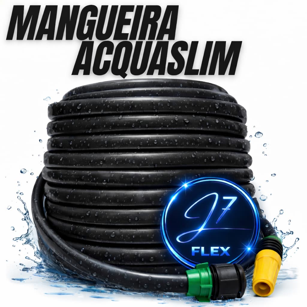 Mangueira De Jardim Anti-Torção Não Dobra - 10 a 50 Metros