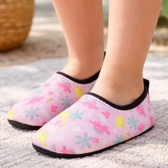 Sapatilha Antiderrapante Sapatinho Calce Facil Infantil Menina - DFashion