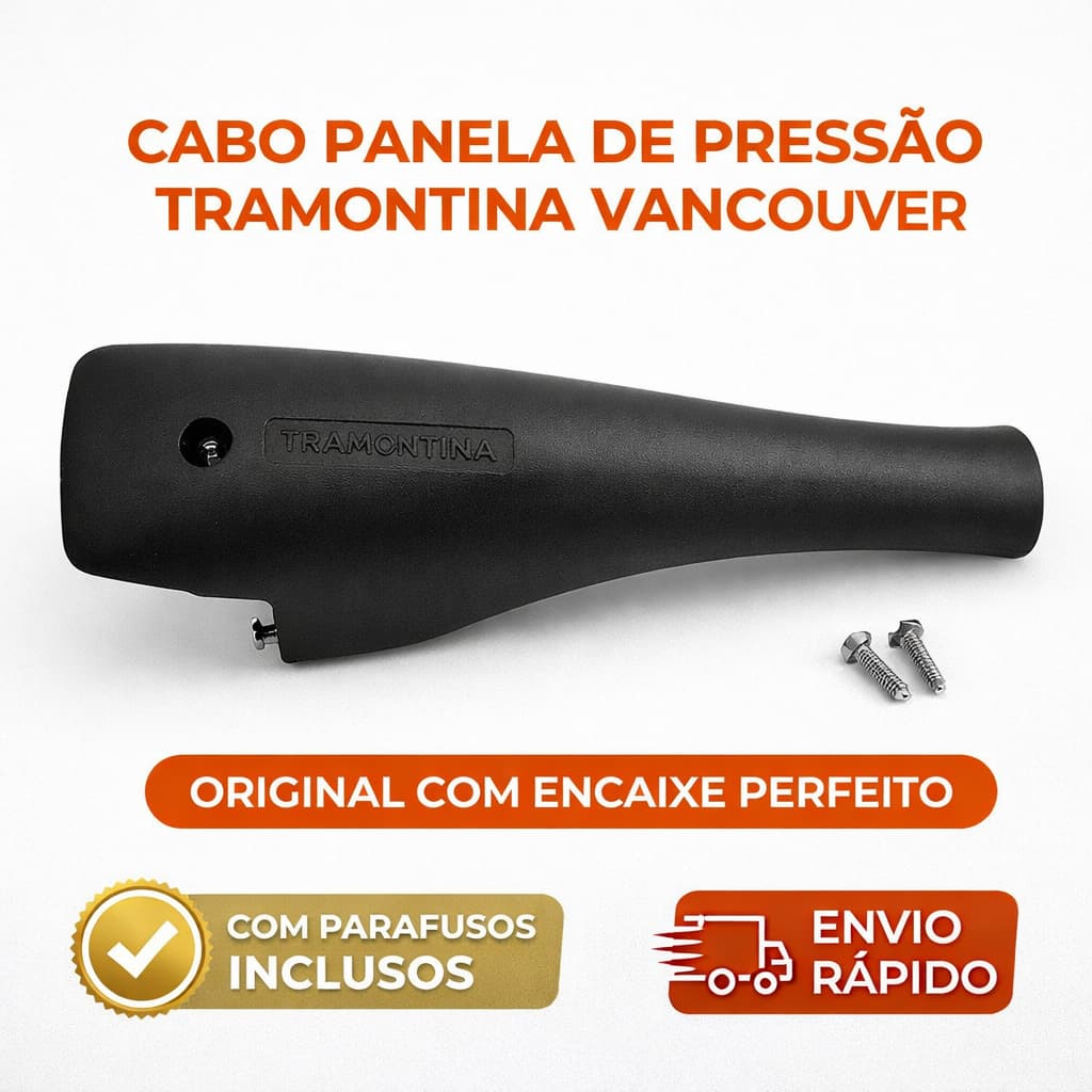 Cabo Superior Tampa Panela Pressão Tramontina Vancouver 3L,4,5L e 6L | Original Seguro Envio Rápido