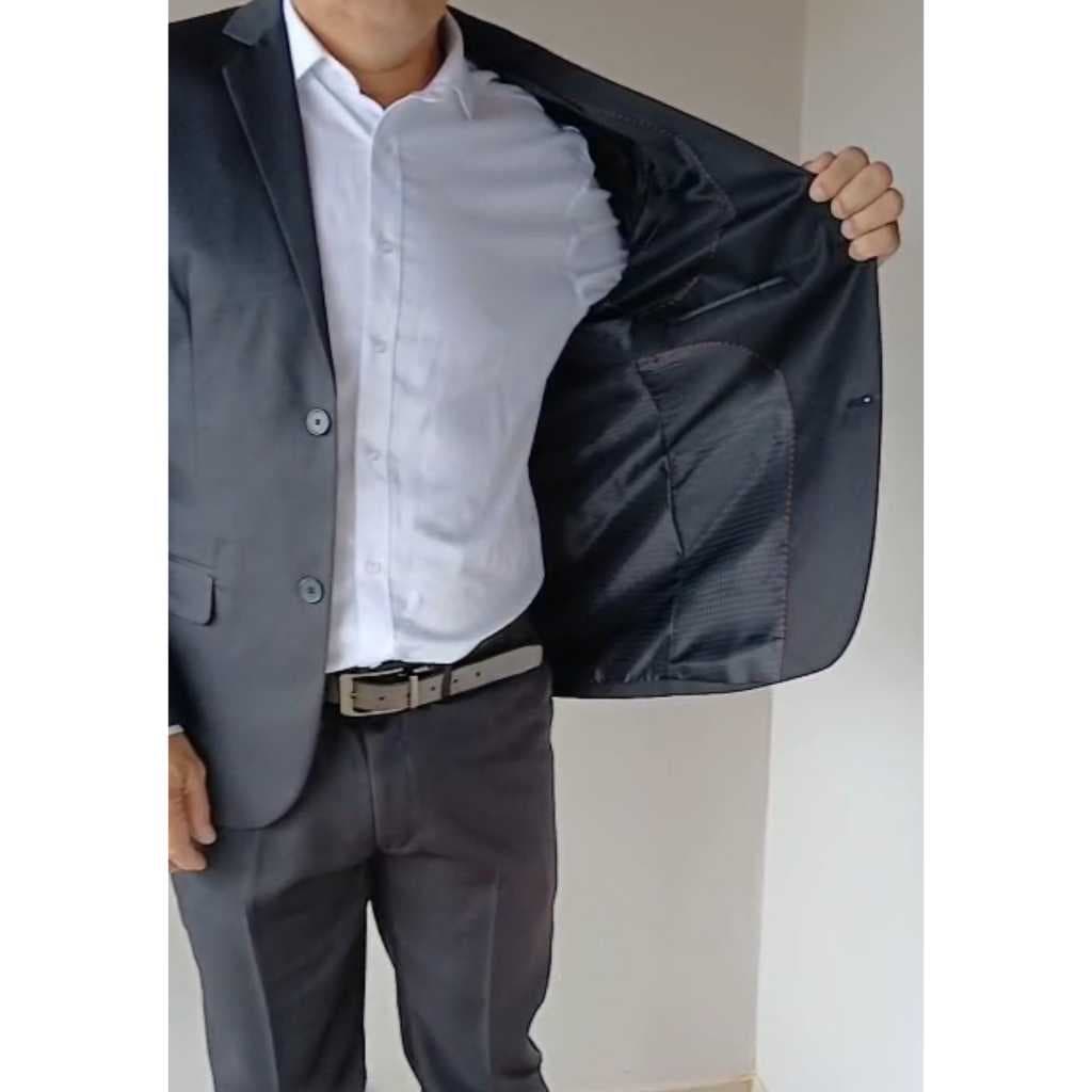 Terno Slim Microfibra Gabardine